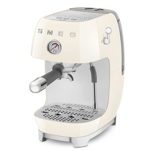 Smeg aparat za espresso kafu ECF03CREU, ručni, krem