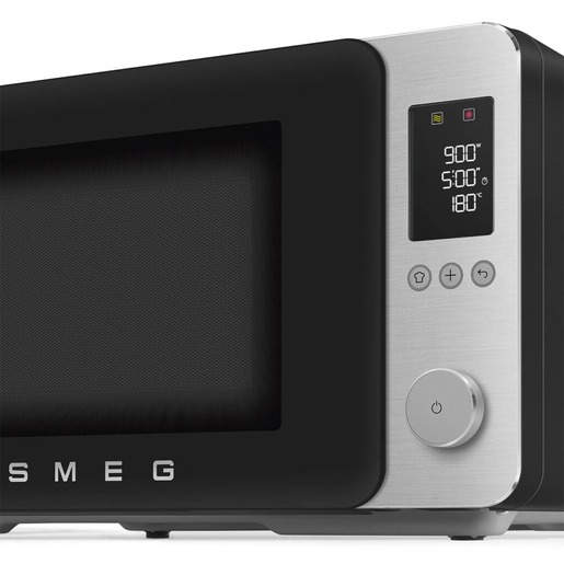 Smeg mikrovalna pećnica MOC02BLMEU, crna