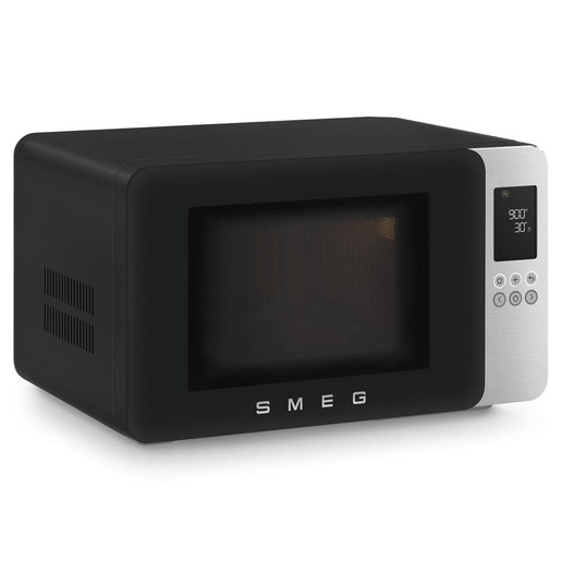 Smeg mikrovalna pećnica MOC01BLMEU, crna