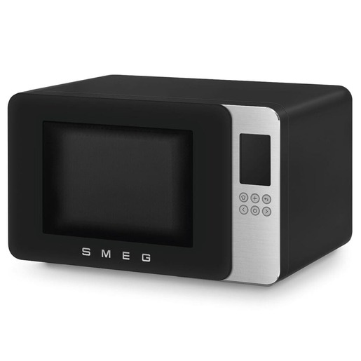 Smeg mikrovalna pećnica MOC01BLMEU, crna