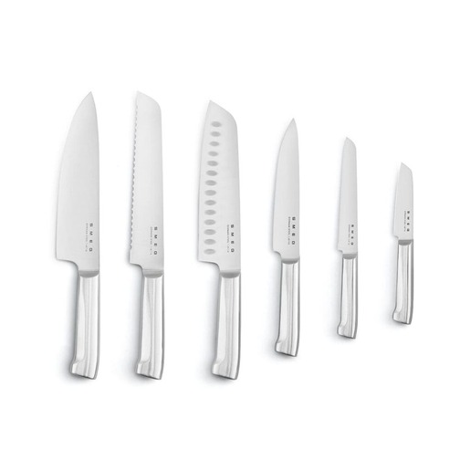 Smeg set noževa u bloku KBSF02CR, bež