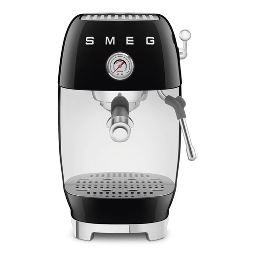 Smeg aparat za espresso kafu ECF03BLEU, ručni, crna