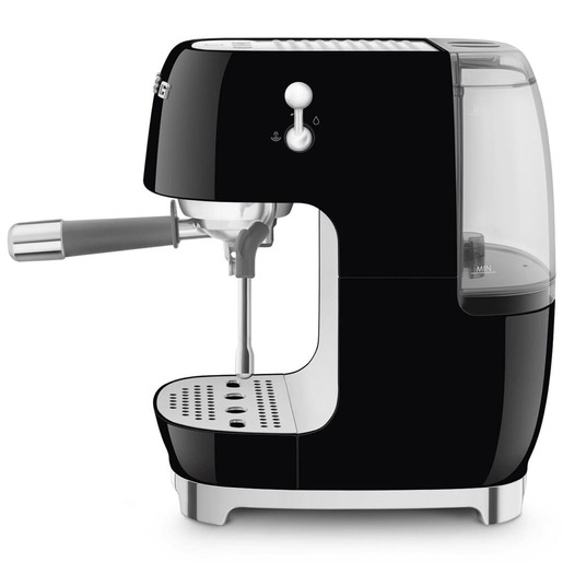 Smeg aparat za espresso kafu ECF03BLEU, ručni, crna