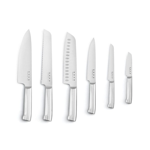 Smeg set noževa u bloku KBSF02WH, bijeli