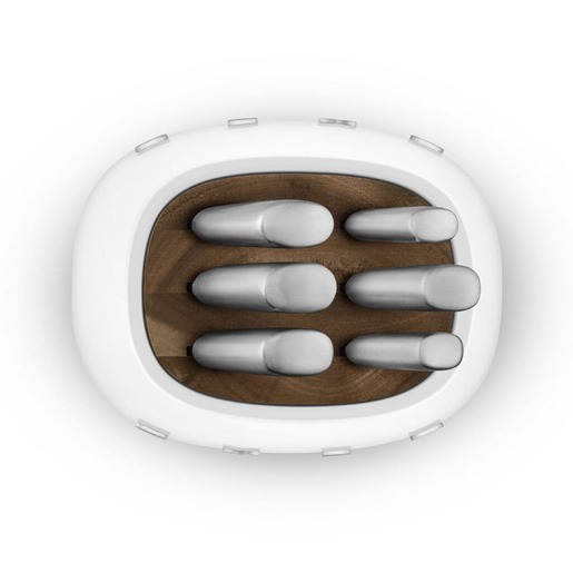 Smeg set noževa u bloku KBSF02WH, bijeli