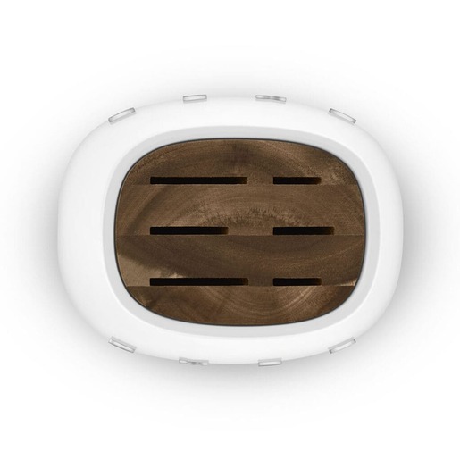 Smeg set noževa u bloku KBSF02WH, bijeli
