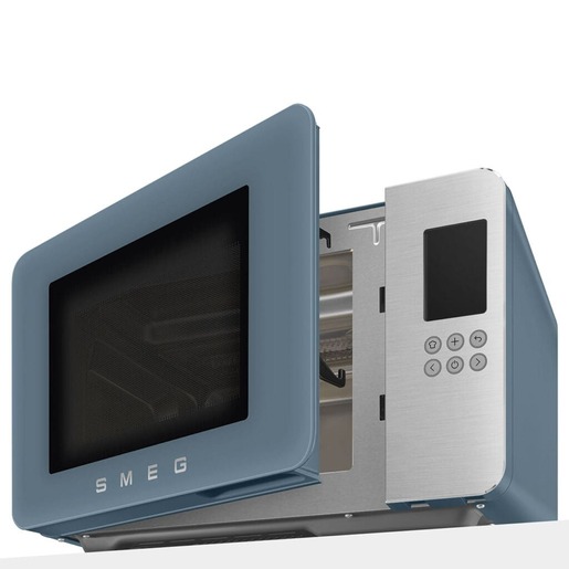 Smeg mikrovalna pećnica MOC01SBMEU, plava