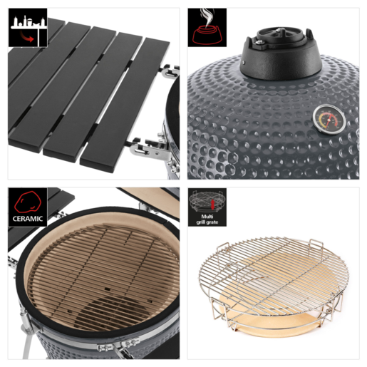 LANDMANN Kamado roštilj na ugalj 56 cm – keramički