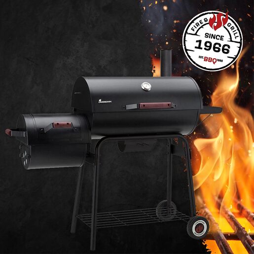 LANDMANN smoker roštilj na ugalj Kentucky 31426 – 66x36 cm