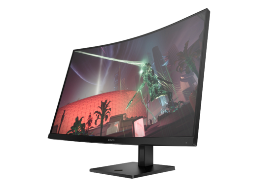HP OMEN Gaming Monitor 32c, 31.5" QHD VA Curved 1500R, 165Hz, 1ms, FreeSync, Anti-Glare, 2x HDMI, DP, VESA