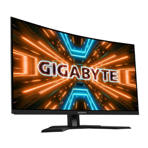 Gigabyte Gaming Monitor M32QC, 31.5" QHD VA Curved 1500R, 170Hz, 1ms, HDR400, Anti-Glare, 2x HDMI, DP, USB-C, USB Hub, VESA, FreeSyn Premium Pro