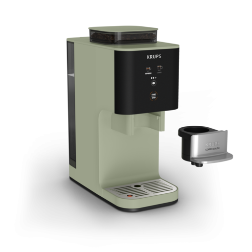 KRUPS aparat za espresso kafu SA401LE0 Coffee Crush, automatski, zeleni