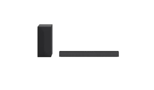 LG soundbar S60Q, 2.1 kanala, AI Sound Pro, Bluetooth, Dolby Atmos, Crni