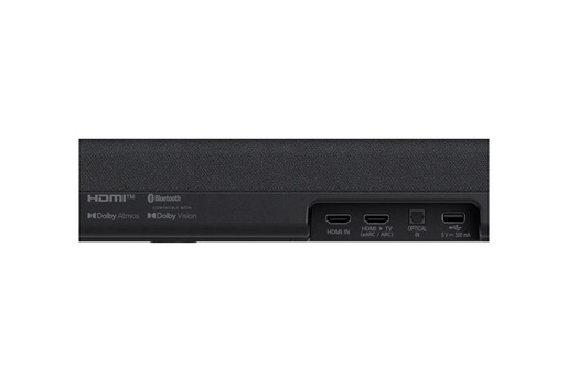 LG soundbar S60Q, 2.1 kanala, AI Sound Pro, Bluetooth, Dolby Atmos, Crni