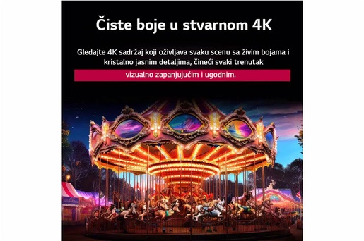LG NanoCell televizor 86NANO81A3A, 4K Ultra HD, Smart TV, WebOS, HDR10, Direct Backlight, α7 AI procesor 4K Gen8, Crni