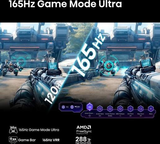 Hisense Mini LED televizor 65U8Q, 4K Ultra HD, Smart TV, VIDAA U9 , Hi-View AI Engine PRO,4.1.2 Surround, 165Hz Game Mode Pro, Crni