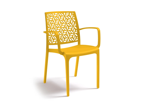 BICA vrtna stolica Ninfa Armchair – senape žuta