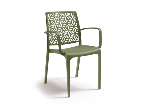 BICA vrtna stolica Ninfa Armchair – pino zelena