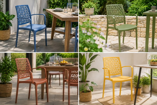 BICA vrtna stolica Ninfa Armchair – pino zelena