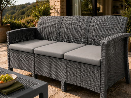BICA vrtna garnitura Rialto 3 – grafit siva