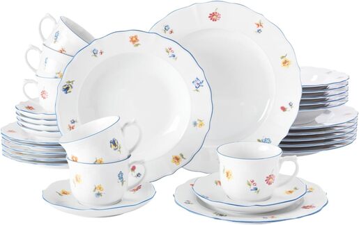 Seltmann Weiden set za jelo Sonate Nostalgie 30/1 porculan