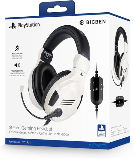 Bigben PS4 Stereo Gaming slusalice v3 White