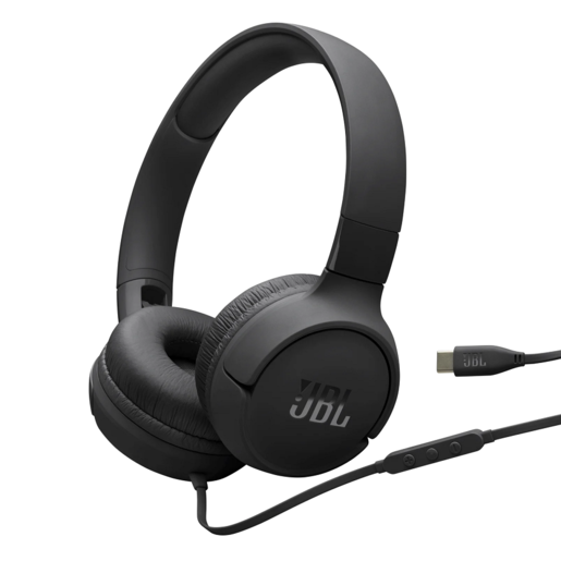 Slušalice JBL Tune 520 USB-C crne