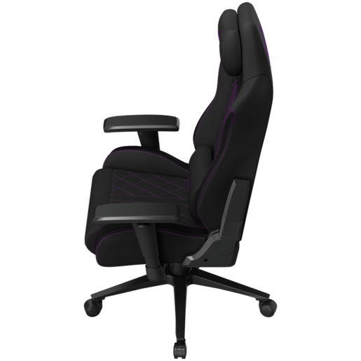 LORGAR CHA41 Gaming stolica, Ergonomic Gaming Chair Advanced, premium anti-stain fabric, Black/purple