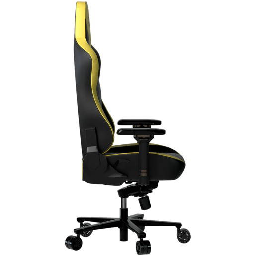 LORGAR Base 311 Gaming stolica, PU eco-leather, Black/yellow