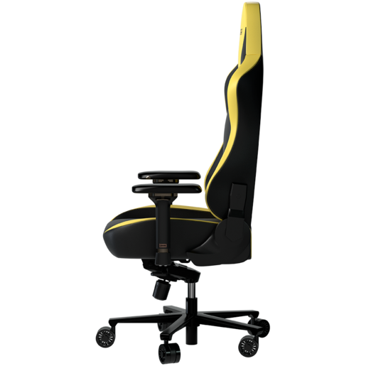 LORGAR Base 311 Gaming stolica, PU eco-leather, Black/yellow