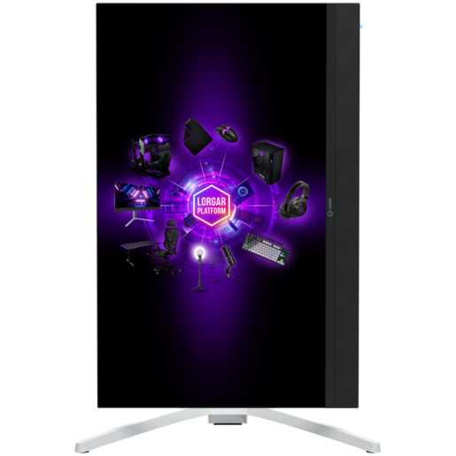 LORGAR Gaming monitor 27MP1, 27'' UHD MiniLED Fast IPS, 160Hz, 1ms, 1000 cd/m2,  AMD FreeSync Technology/G-Sync, Tilt, HAS, Pivot