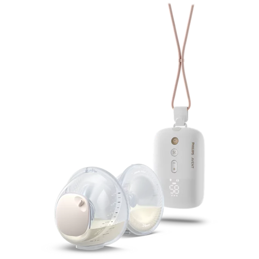PHILIPS AVENT prsna izdajalica elektronska hands-free dvostruka SCF532/11