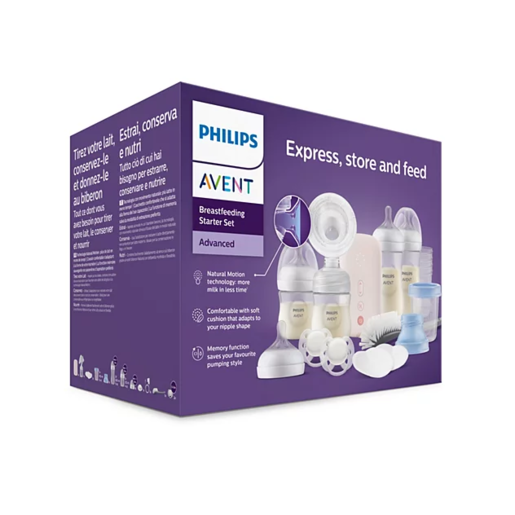 PHILIPS AVENT prsna izdajalica elektronska jednostrana komplet SCF340/31