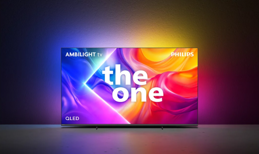 PHILIPS QLED televizor 85PUS9010/12 (The One), 4K Ultra HD, TITAN OS, Smart TV, VRR 144 Hz, Ambilight, P5 Picture Engine, Dolby Vision i Dolby Atmos, Crni