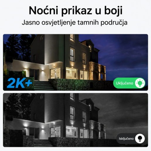 REOLINK IP kamera Argus serija B430 kamera + solarni panel 5MP, Baterijska, Pan, Tilt, noćni vid