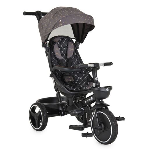 BYOX dječiji tricikl Fusion Grey sa roditeljskom ručkom