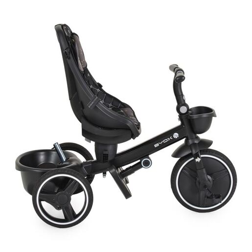 BYOX dječiji tricikl Fusion Grey sa roditeljskom ručkom
