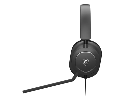 MSI Maestro 300 Gaming Slušalice s Mikrofonom, USB-C, USB-A Adapter, 40 mm Driver, 20–40000 Hz