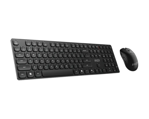 MSI Forge Bežični Desktop Set K210 Wireless Combo US, tastatura i miš, 2.4 GHz Wireless, 1600 DPI