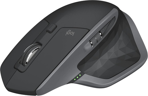 Logitech MX Master 2S Graphite, Bluetooth, Wireless, 7 tipki, 4000 DPI, bežični miš