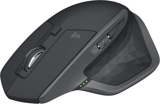 Logitech MX Master 2S Graphite, Bluetooth, Wireless, 7 tipki, 4000 DPI, bežični miš