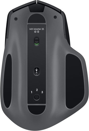 Logitech MX Master 2S Graphite, Bluetooth, Wireless, 7 tipki, 4000 DPI, bežični miš
