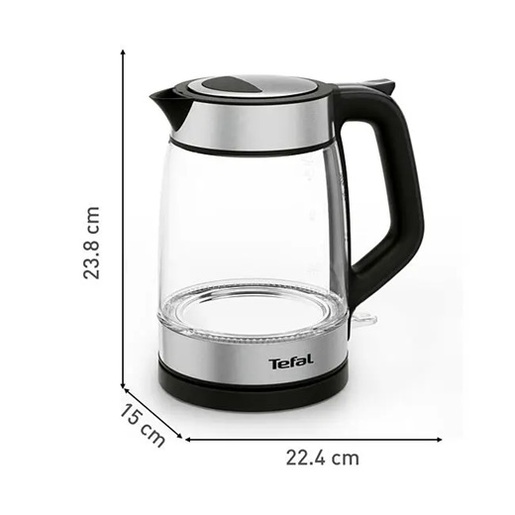 TEFAL kuhalo za vodu KI605830 Glass Kettle 1,7 L