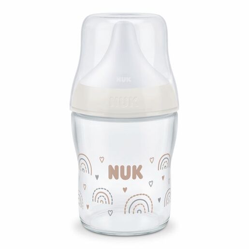 NUK Perfect Match staklena bočica 120 ml 0m+, duga