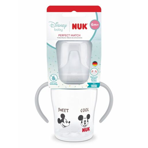 NUK Perfect Match bočica za samostalno pijenje Mickey Mouse 150 ml 6m+