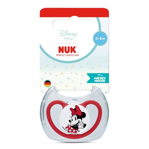 NUK Perfect Match Air duda Disney Minnie 0-6m
