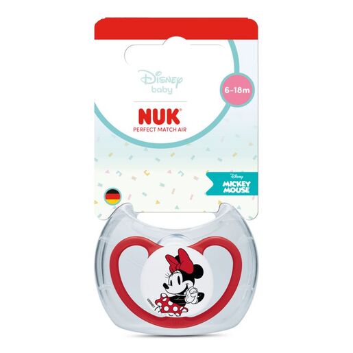NUK Perfect Match Air duda Disney Minnie 0-6m