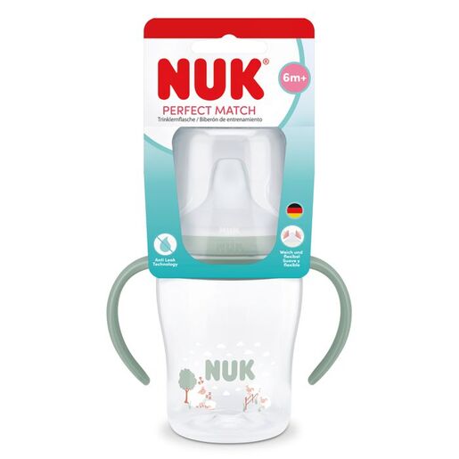 NUK Perfect Match bočica za samostalno pijenje 150 ml 6-18m, zelena