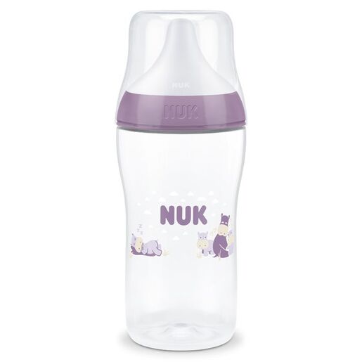 NUK Perfect Match bočica 260 ml 3m+, lila