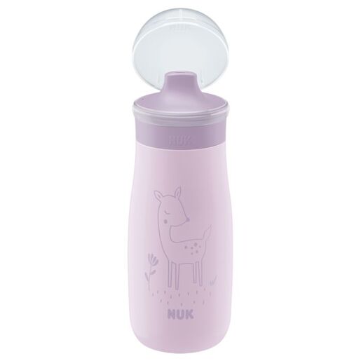 NUK Mini-Me Sip boca od nehrđajućeg čelika 300 ml 9m+, lila